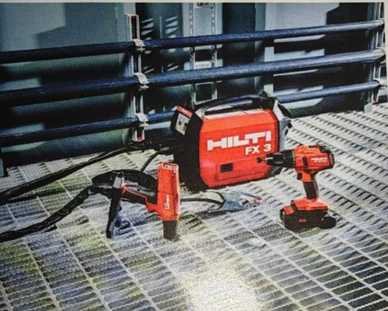 FX3-A беспроводной шпильки Hilti инструмент блокировки плавления упрощает фиксацию сварной стали